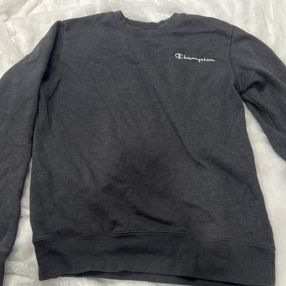 Grey champion crew neck